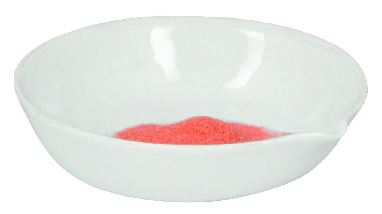 WKM Porcelain Evaporating Dish – Flat Form 35ml with Spout, 70mm Diameter, Fully Glazed Chemical-Resistant Laboratory Dish for Heating, Drying & Evaporation (Pack of 6)-image-41