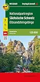 freytag & berndt Wanderkarte WKD 2401 Nationalparkregion Sächsische Schweiz, Elbsandsteingebirge 1:25.000: wasserfest und reißfest, GPX Tracks
