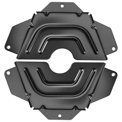 783-08547-0637 Black Deck Belt Cover (2 pcs) Compatible with MTD/CUB Cadet 46" Deck for XT1 XT2 LX46 LT46 LE 13AP79XT099, 13AL78XT099, 247203790, 247203791 etc.