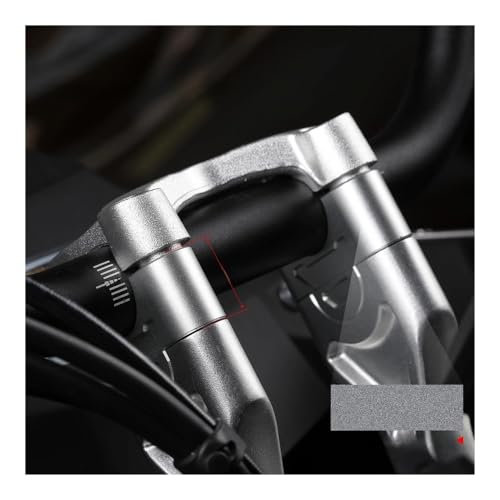 Abrazadera elevadora manillar DS625X y DS625 adaptadores de aluminio para moto de trail 3