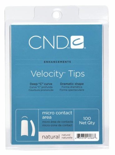 CNDEssentials - Velocity Tips - Natural - 100 Count