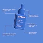 BYOMA Hydrating Serum - Moisturizing Facial Serum with Squalane, Glycerin & Ceramides - Hydrating for Glowing, Dewy Skin - 1.01 fl. oz - Image 4