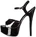 Ellie Shoes Women's 652-JULIET, Black, 8 B US, 652-JULIET