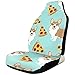 Produktbild Front Seat Cover,Corgi Pizza Blue Vordersitzbezüge 2-TLG. Schutz-Vordersitzbezüge Für Den Auto-Fahrer