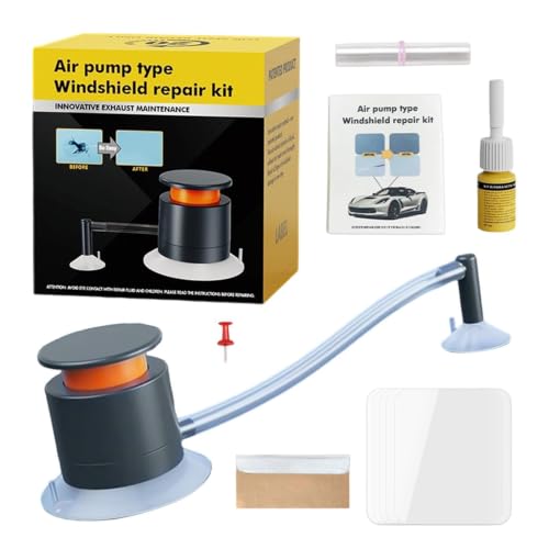 Resina reparación de impactos y kit de vidrio para reparar daños en salpicaderos de coches