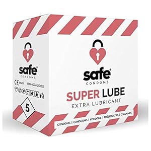 SAFE – Condooms Met Extra Glijmiddel – Superlube – 36 stuks