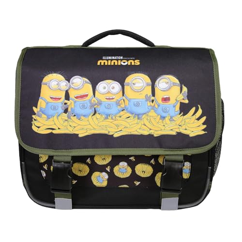 Bagtrotter - Les Minions - Cartable 38cm - Noir - 2...