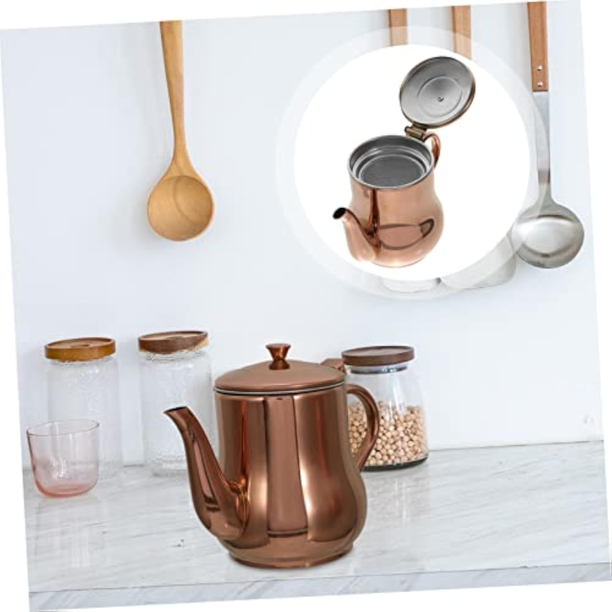 Stainless Steel Oil Strainer Container for Grease Storage