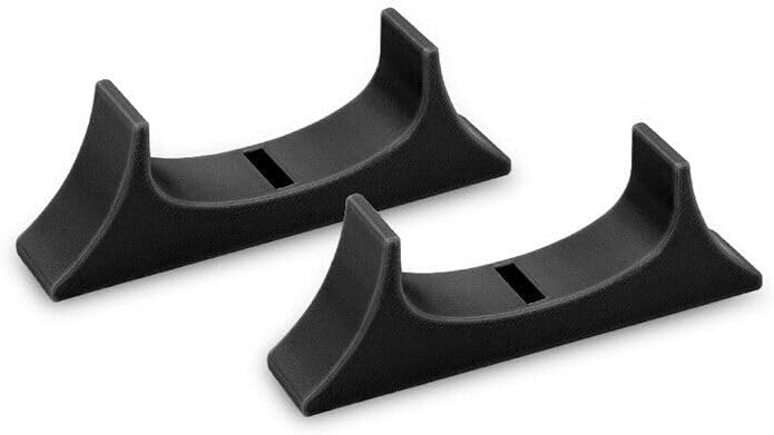 Wii U Console Holder Vertical Stand for WII U Console 3D Printing Stand Cooling Holder Base Horizontal Support Mount (Black)