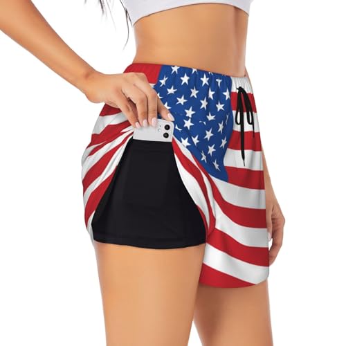 Women’s Fashion High Waisted Workout Shorts for Yoga Running Home Exercise