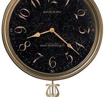 Howard Miller Paris Night Wall Clock 620-449 – Vintage & Round With Quartz Movement #TOP4