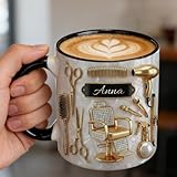 Tasse à café personnalisée avec nom personnalisé et effet 3D en...