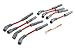 MSD 32819 Super Conductor Spark Plug Wire Set, Red