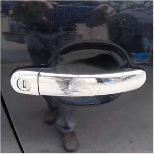 Poignée porte extérieure gauche Golf 4 MK4 avec cache chromé - 2