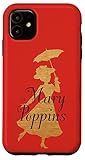 iPhone 11 Disney Classic Mary Poppins Silhouette Red Case