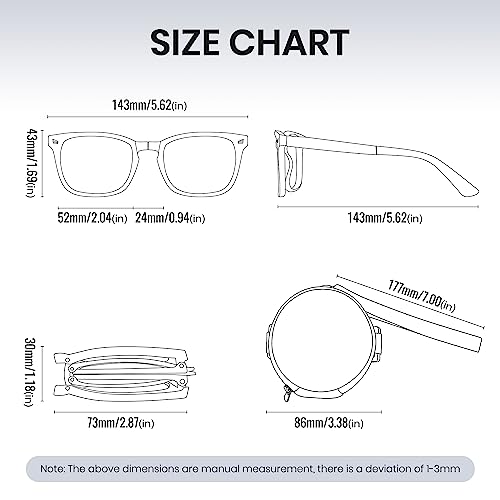 Image of Cyxus Blue Light Glasses Men Women Reduce Eye Strain UV400 Protection 8082