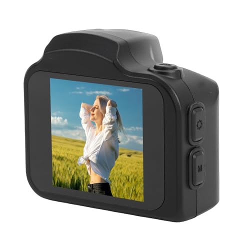 Mini caméra porte-clés 4K XUMIUZIY avec écran 1,54" et lumière intégrée