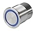 SCHURTER 1241.3669 Vandal Resistant Switch, PSE NO 22 Series, SPST-NO, Natural, Wire Leaded, 100 mA, 60 V