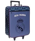 Real Madrid 5649151 Basic Equipaje Infantil, 52 cm, 26 litros, Multicolor