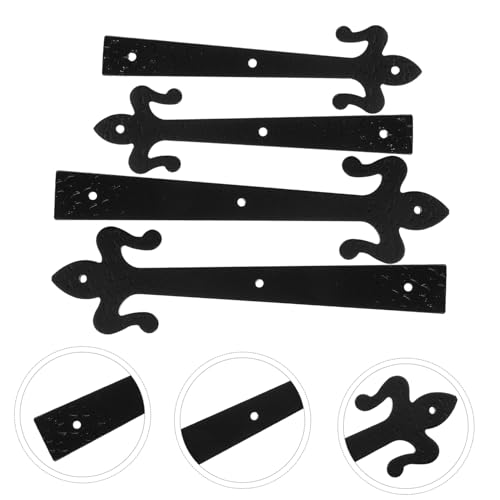 Charnières décoratives pour porte de garage terne solution esthétique à vis