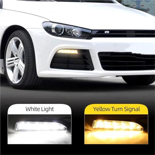 Feu de jour jaune pour rouler en sécurité avec Scirocco R 2012