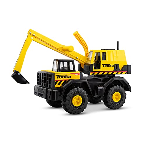 Tonka Robuster Riesen-Bagger, Konstruktionsspielzeug für Kinder, Spielzeugfahrzeug für kreatives Spiel… – Ansicht 5