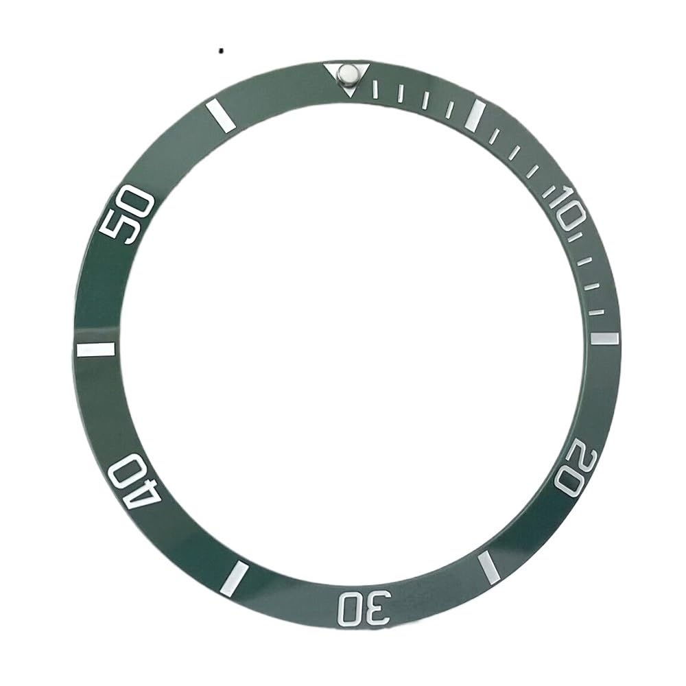 Orologio da uomo con inserto in ceramica da 1 pezzo 37 mm Sostituisci gli accessori