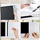 KAIYAYA 2 Stück Computer Monitor Memo Board Computer Nachrichtentafel Transparent Acryl Message Board, Kreative Computer-Haftnotizenhalter für Büro, Zuhause, Desktop Organizer (28 x 7,7 cm)