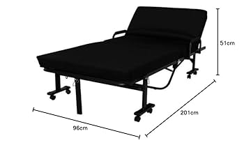 アイリスオーヤマ(IRIS OHYAMA) 折りたたみベッド OTB-BRN アイリスオーヤマ 折りたたみベッド OTB-BRN シングル (ベッド