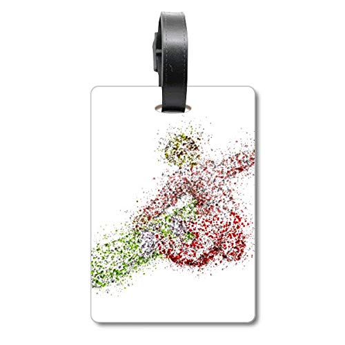 Étiquette skateboard motif aquarelle anti-perte pour reconnaître son skate