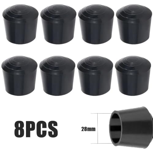 Couvre-pieds de chaise 28mm embouts de table ronds durables
