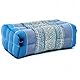 Leewadee Meditationskissen Yoga Block Zubehör Klotz Kissen Ökologisches Naturprodukt Thaikissen Nackenkissen, Kapok, 35 x 18 x 12 cm, Hellblau