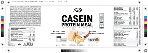 Miniatura 3 de Casein Protein Meal 450gr. White Chocolate Coconut
