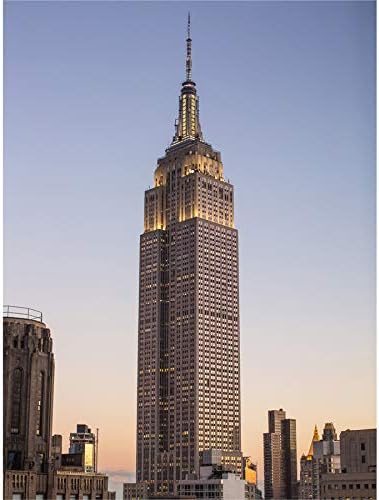 Amazon De Dumond Empire State Building New York City Kunstdruck Auf Leinwand