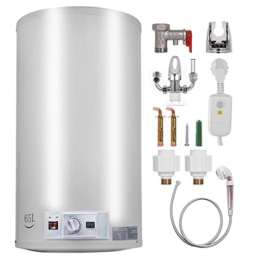 Bisujerro 120L Calentador de Agua Eléctrico 3KW Calentador de Agua con Tanque Hot Water Heater para Uso en Cocina o en Baño (120L)