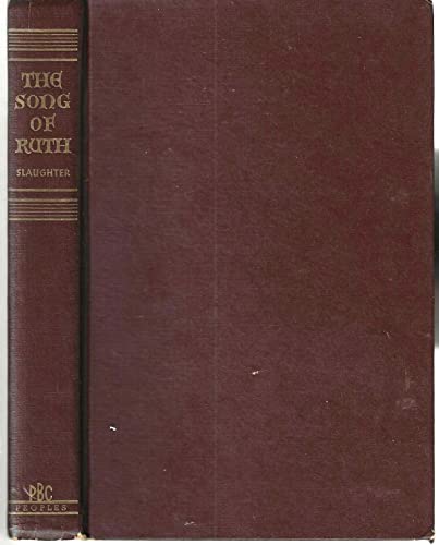 The Song Of Ruth (A Love Story From The Old Tes... B000E7PZ9U Book Cover