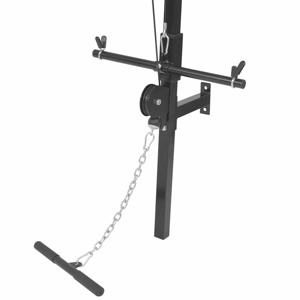 Torre de tracción de pared de acero y 2 cuerdas