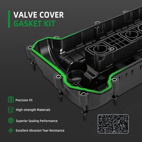 Image of Valve Cover Gasket Set VS50778R for Buick Allure /Lacrosse /Regal /Verano, for Chevy Captiva Sport /Equinox /Malibu /Orlando /Cobalt /HHR, for GMC Terrain, for Pontiac Solstice, 2008-2016, 2.0L 2.4L
