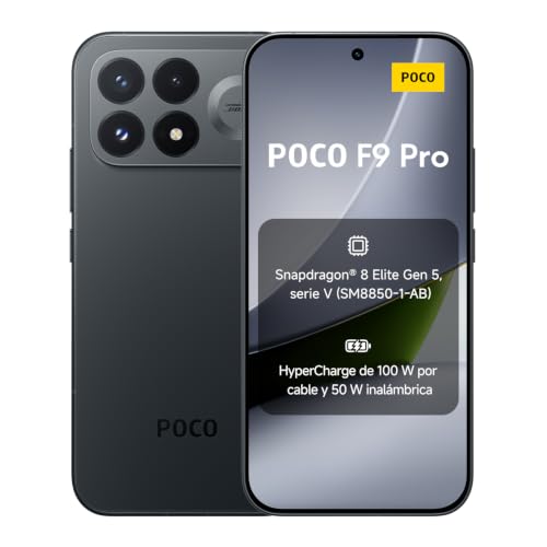 Miniatura 7 de POCO F9 Pro, Smartphone 12+512, Negro, batería de 6330mAh, carga de 100 W