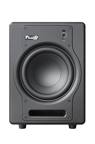 fluid audio f8s 8-inch active studio subwoofer 200w class d