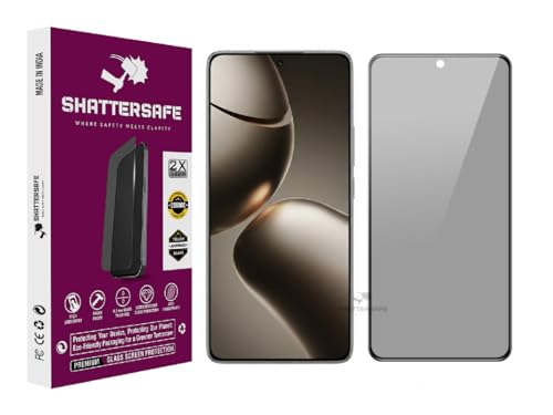 Image of Anti-Spy Privacy Tempered Glass Compatible For Xiaomi 14T Pro / 14T [Pack of 1]. 9H Hardness, Anti-Scratch, Edge-to-Edge Protection With Easy Installation Kit & Case Friendly Fit.