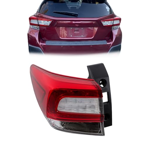 WFLNHB Outer Tail Light Replacement for Subaru Crosstrek 2018-2019 Subaru Impreza Hatchback Wagon 2017-2019 Left Driver Side Tail Lamp 84201FL03A SU2804109