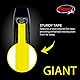 Flexi USA Giant neon einziehbare Hundeleine (Band), ergonomisch, strapazierfähig und verhedderungsfrei Haustier Laufleine für Hunde bis zu 49,9 kg, 7,9 m, groß, schwarz