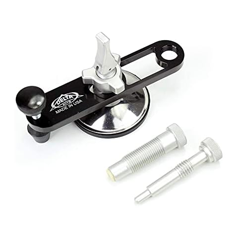 Delta Kits Professional Windshield Repair Bridge + Injector for Rock Chip Repair in Auto Glass Black Cover