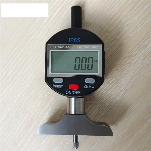 Measuring Tool 12.7MM Waterproof Dustproof Digital Indicator Electronic Micrometer Metric Inch Dial Indicator Gauge High Resolution