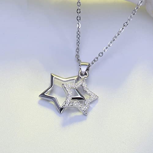 Collier de mariage en forme d'étoile, le cadeau idéal pour célébrer une union unique - 2