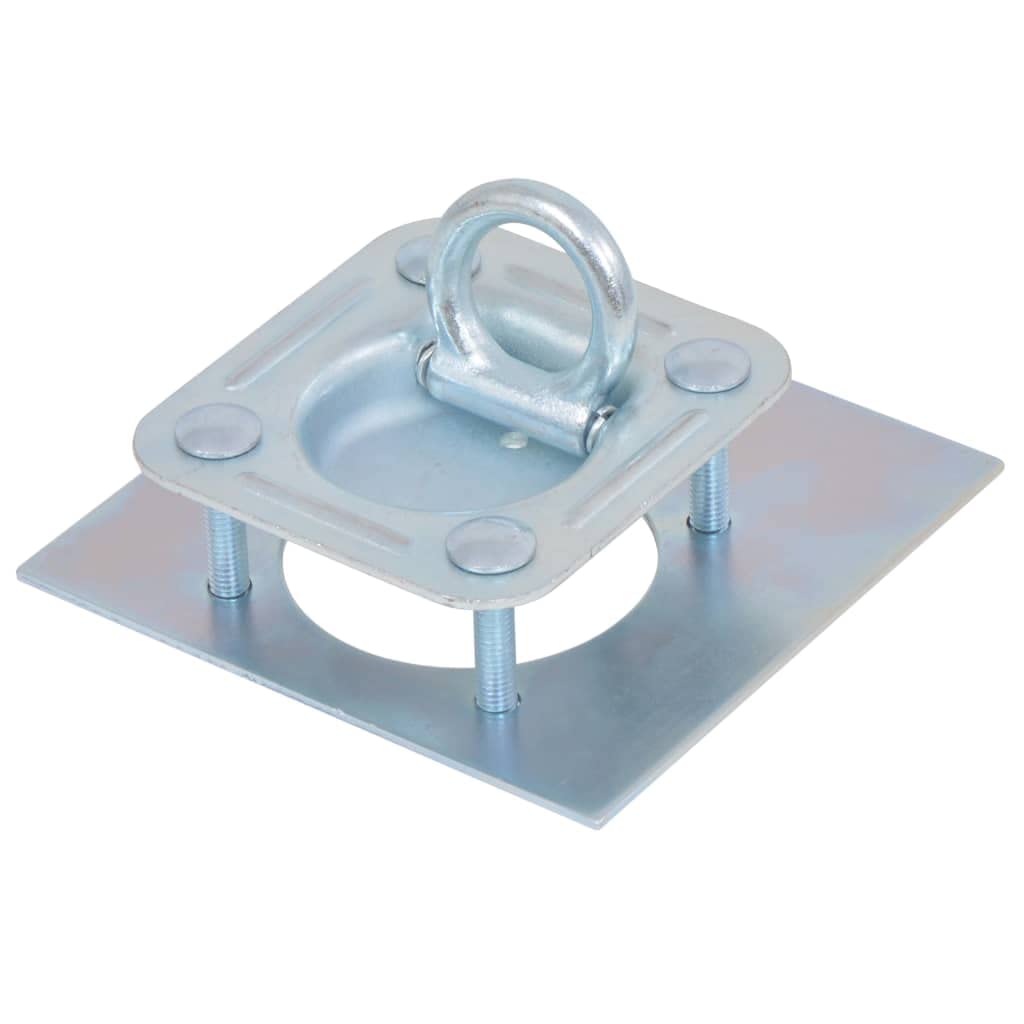INLIFE Zurrösen für Anhänger 6 STK. Verzinkter Stahl 2000 kg,7.32kg,142674