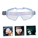 OSALADI Fog Safety Interchangeable Lenses for Industrial Use Protective Eyewear for Dust and Splash over Glasses Eye Safety for Cutting and Labor Tasks