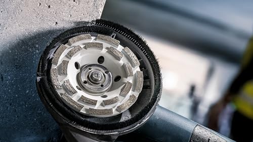 Bosch Professional 2608601762 Diamantschleifscheibe Expert für Winkelschleifer (für Beton, Schleifscheiben-ø: 125, Bohrungs-ø: 22,23 mm, Zubehör für Betonschleifer)