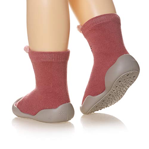 SeeyAN Baby Shoes First Walking Shoes Toddler Boys Girls Non Slip Rubber Sole Cartoon Slippers For Infant Indoor Baby Sock Shoes